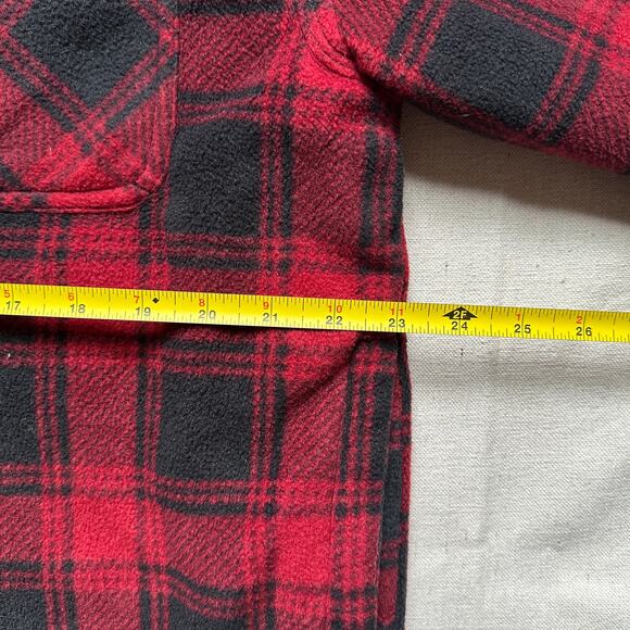 Dickies Vintage Quilted Fleece Flannel Chore Coat Size Large - Picture 7 of 7